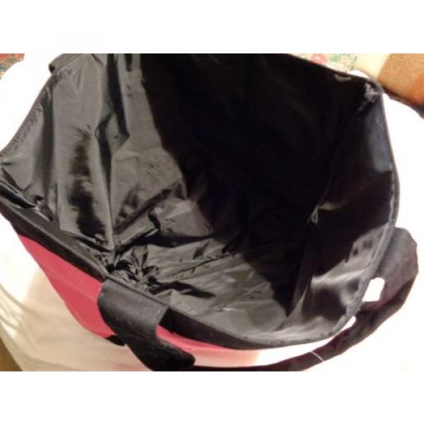 Victorias Secret Pink Black Red XL Tote Bag / Shopper / Beach #3 image