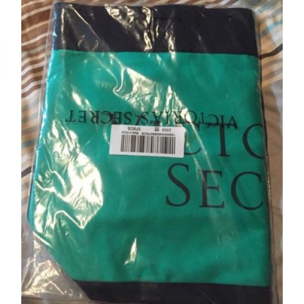 Victorias Secret Beach Tote Bag Green/Blue! #3 image