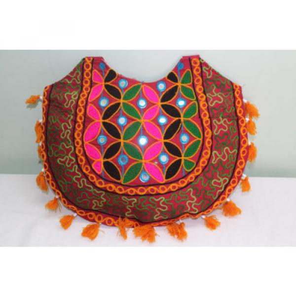 tribal boho rabari hand bag tote purse ethnic embroidered  fashion beach college #1 image