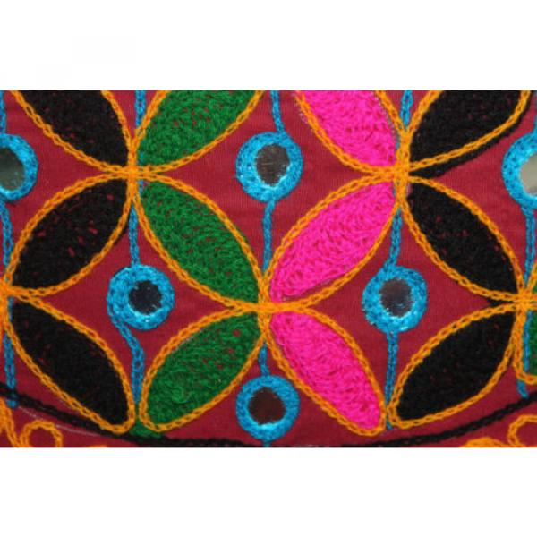 tribal boho rabari hand bag tote purse ethnic embroidered  fashion beach college #5 image
