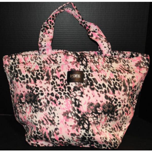 Victoria&#039;s Secret PINK Shopper / Tote / Beach Bag *N w/o T* Pink/Black *Animal* #1 image