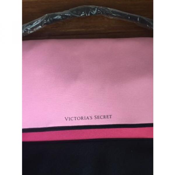 Victoria Secret VS Pink Black Beach Cooler Neoprene Insulated Tote Pool Bag NEW #2 image