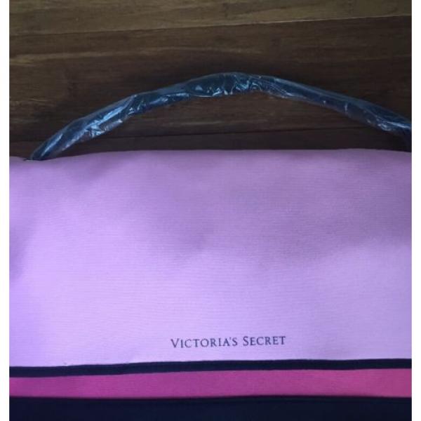 Victoria Secret VS Pink Black Beach Cooler Neoprene Insulated Tote Pool Bag NEW #3 image