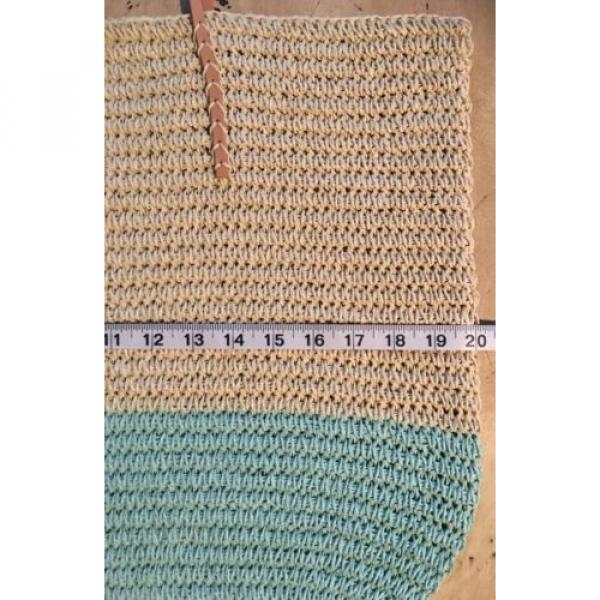Merona Soft Straw Paper Large Tote Handbag Beach Bag Retail $29.99 #3 image