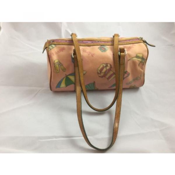 Dooney &amp; Bourke &#034;Miami Beach&#034; pink tote bag/purse #2 image