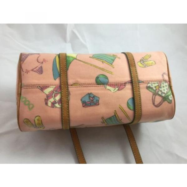 Dooney &amp; Bourke &#034;Miami Beach&#034; pink tote bag/purse #3 image
