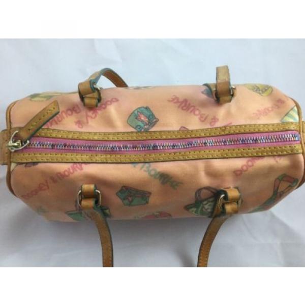 Dooney &amp; Bourke &#034;Miami Beach&#034; pink tote bag/purse #4 image