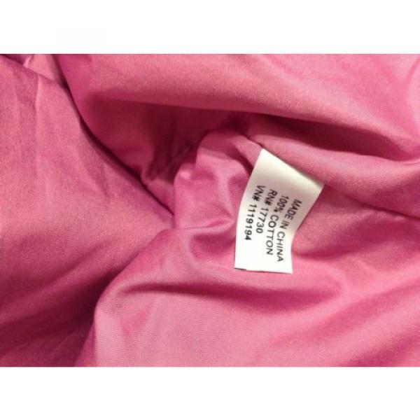Hobo Tote Shopper Beach Cotton Purse Bag Pink #2 image