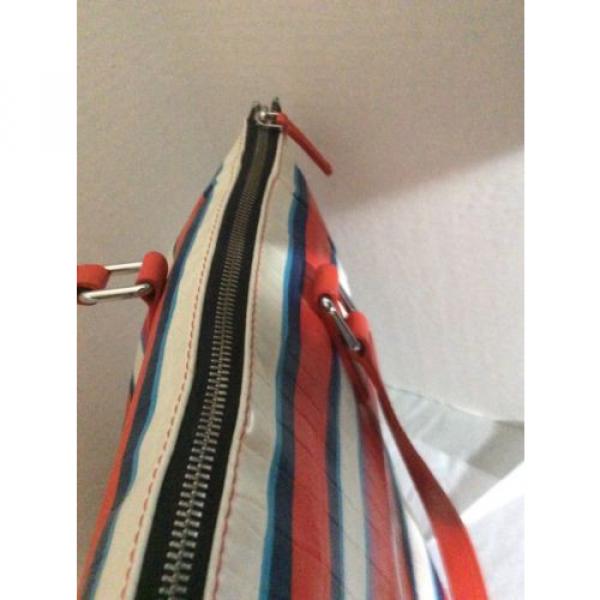 Marc Jacobs Colorful Stripe Jacobsen Beach Bag Tote #2 image