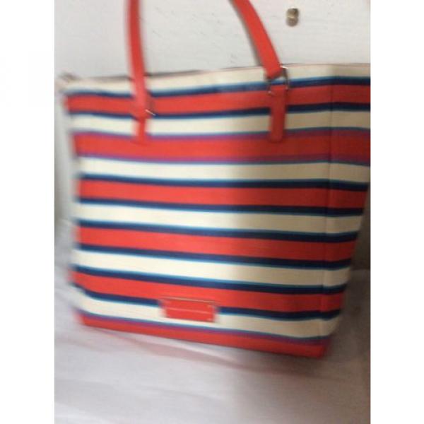 Marc Jacobs Colorful Stripe Jacobsen Beach Bag Tote #5 image