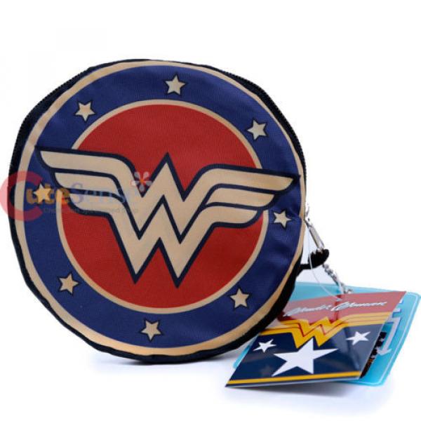 DC Comics Wonder Woman Packable Tote Beach Bag Handbag Reusable Grocery Bags #2 image