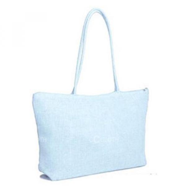 NEW Raffia Casual Vintage Beach handbag Straw Woven Totebag large Shoulder Bag #3 image
