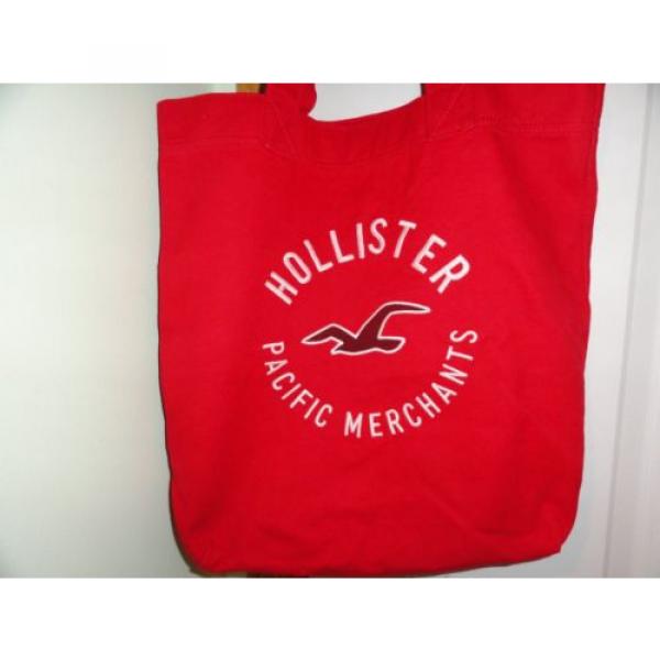 HOLLISTER SO CAL CLASSIC TOTE BAG BOOK BEACH BAG  &#034; NAVY OR RED &#034;  NWT #5 image