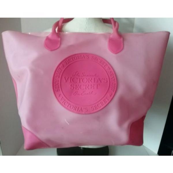 Victorias Secret PINK Jelly Beach Bag Shoulder Shopper Tote #1 image