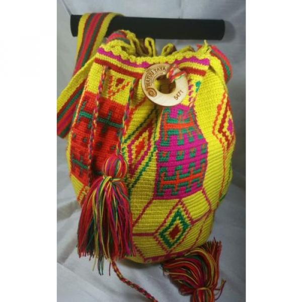 The Wayuu Taya Foundation Handbag Multicolor Fabric Fashion Beach Bag  #5471 #2 image