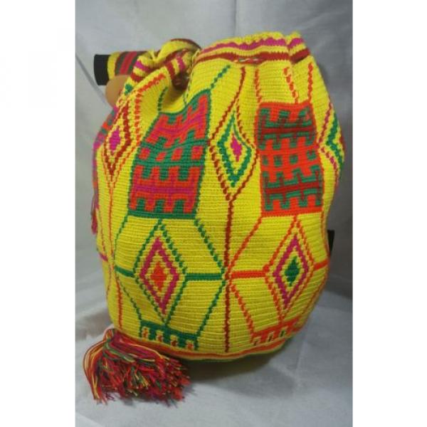 The Wayuu Taya Foundation Handbag Multicolor Fabric Fashion Beach Bag  #5471 #5 image