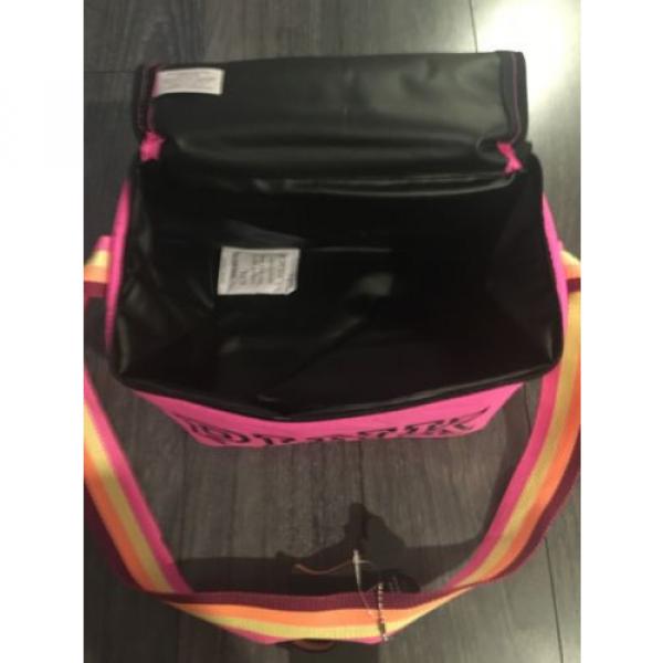 Victorias Secret Beach Cooler Bag With Mini Dog Keychain 2016 Pink #4 image