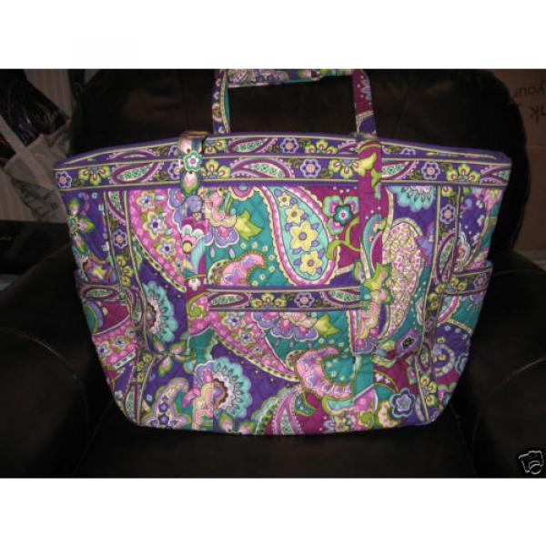 Vera Bradley HEATHER Get Carried Away XL Tote Travel Carry On Beach Bag NWT #2 image