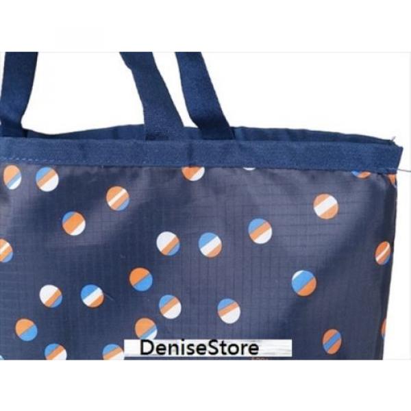 JAPAN LeSportsac Beach Ball Play Style 2 Navy Pocketable ECO Tote Shoulder Bag #4 image