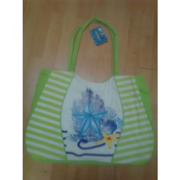 Large Beach Bag with zipper closure made by Surf Gear #1 image