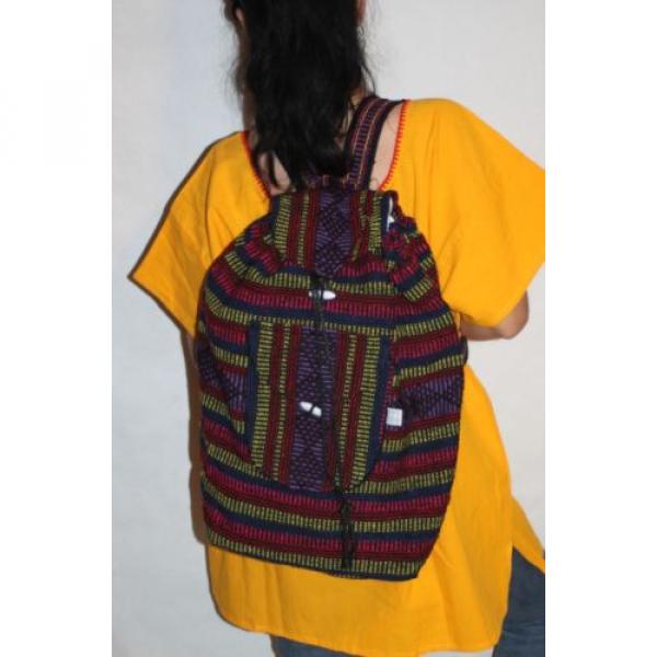 Beach Mexican Hippie Baja Tote Ethnic Backpack Indian Bag, Blanket Purse #2 image