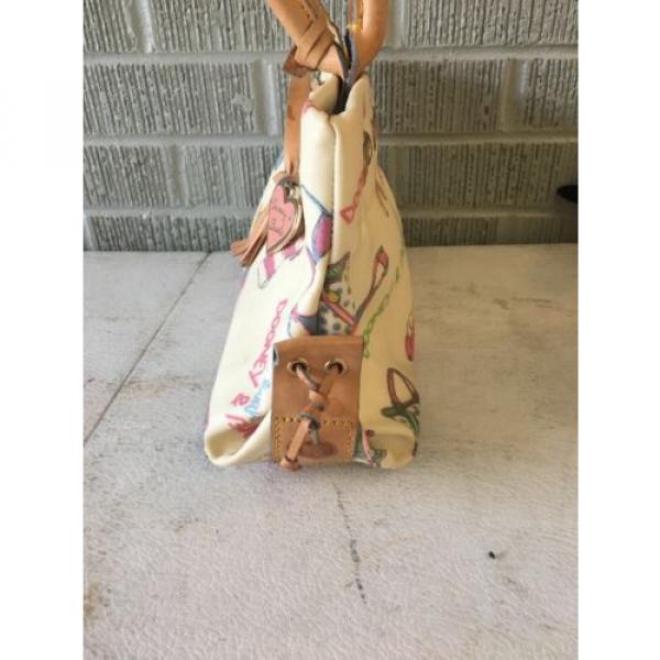Dooney &amp; Burke Vintage Beach  Style  Handbag Bag Purse #4 image