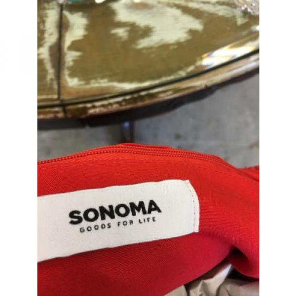 Sonoma Bohemian,boho, Knitted Beach Bag,diaper Bag,Mexican,Coachella,NWOT,Red #3 image