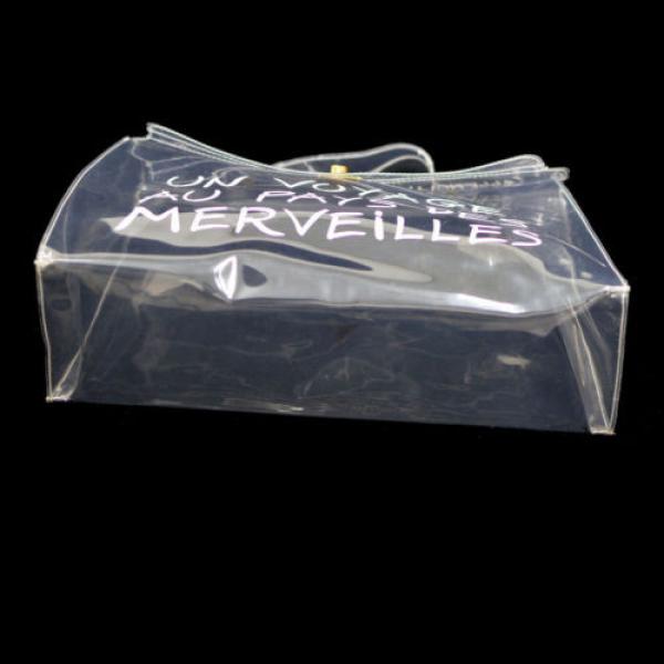 AUTHENTIC HERMES VINYL KELLY BEACH HAND BAG SOUVENIR DE L&#039;EXPOSITION 1997 G02997 #3 image