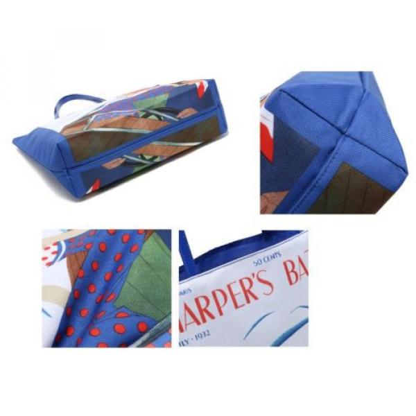 Estee Lauder Harper&#039;s Bazaar large shopping shoulder beach tote bag handbag GWP #2 image