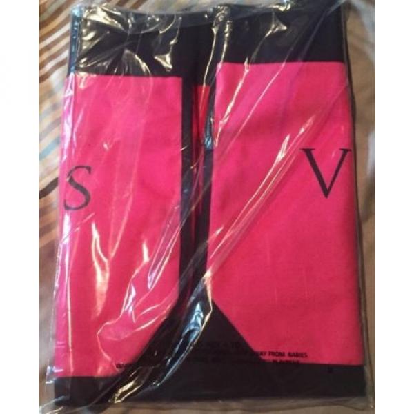 Victorias Secret Beach Tote Bag Pink/Red! #3 image