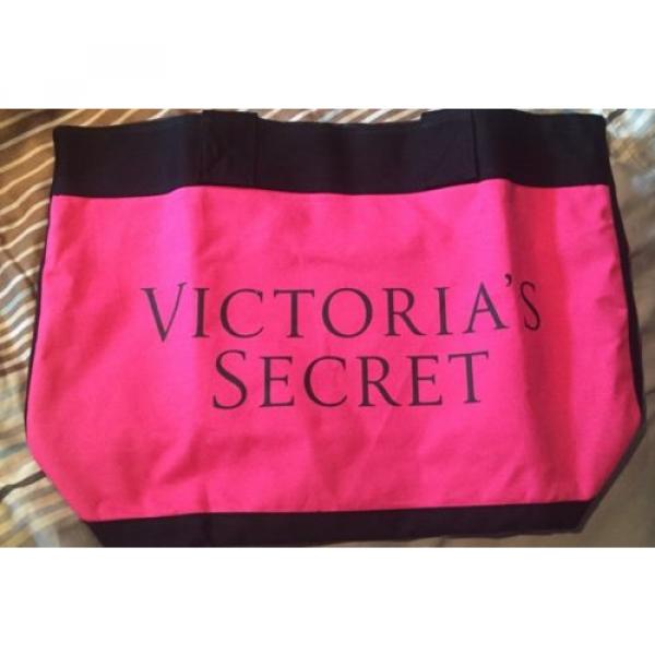 Victorias Secret Beach Tote Bag Pink/Red! #4 image