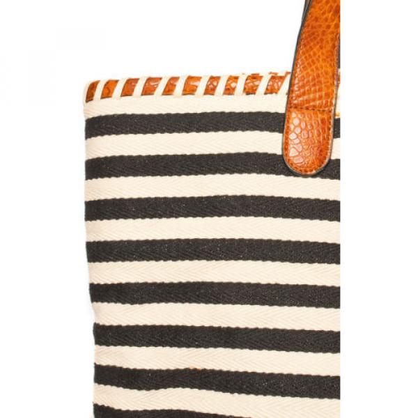 Women&#039;s Ladies Stunning Stripe Beach Bag #2 image