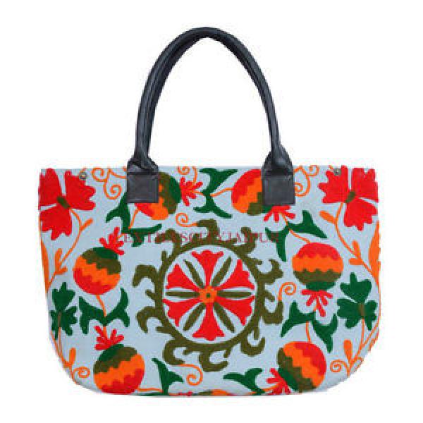 Vintage Style Suzani Bag Beach Bag Suzani Fashion Bag Shopping Hobo Bag Design #1 image