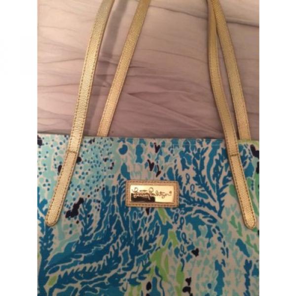 lily pulitzer tote bag beach bag #3 image