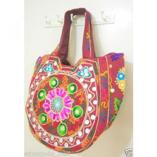 Hippie Handmade Ethnic Shoulder Beach Bag Tote Boho Banjara Embroidered Purse #2 image