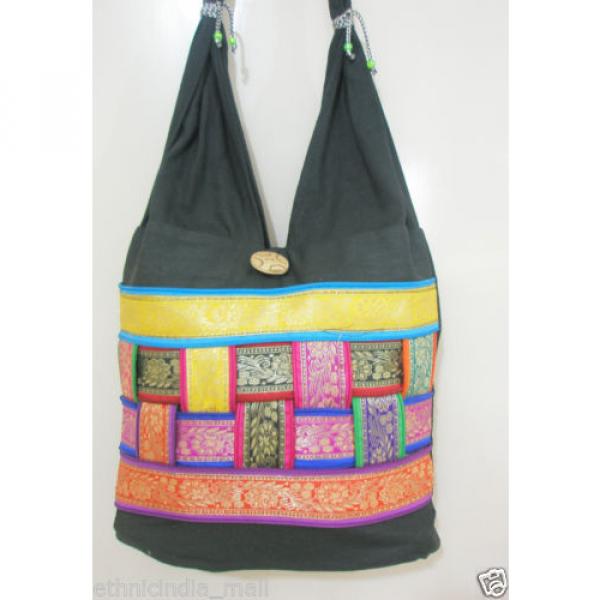 Ethnic Handmade Womens Ladies Tote Shoulder Beach Bag Purse Hippy Boho Handbag #2 image