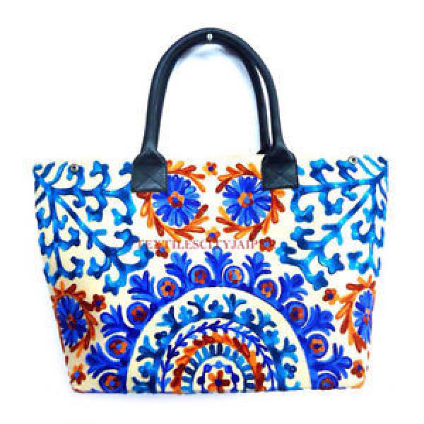Christmas Suzani Embroidery bag Woman Gift Handbag Shoulder Bag Boho Beach Bag #1 image