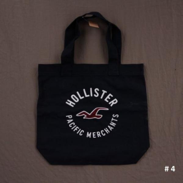 Hollister Womens Vintage School Book Beach Bag Tote Canvas by Abercrombie NWT! #5 image