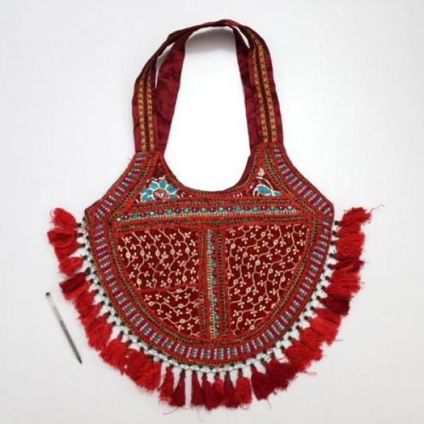 Indian Handmade Ethnic Designer Bohemian Multi Purpose Handbag Beach Tote Bag #2 image