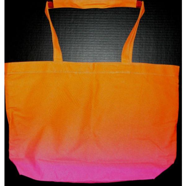 Victoria&#039;s Secret PINK Shopper / Tote / Beach Bag *N w/o T* Orange/Pink Ombre #2 image