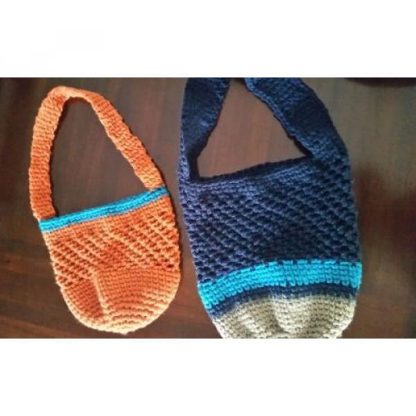 Crochet Market Bag, Shoulder Bag, Crochet Beach Bag, Hobo Bag, Slouch Bag #3 image