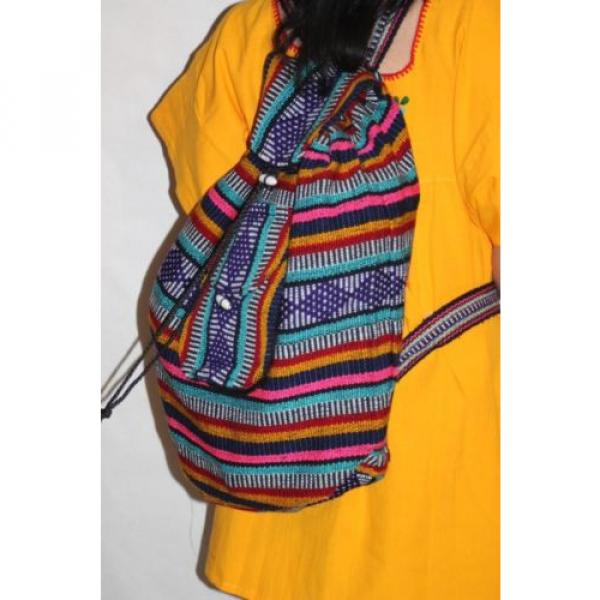 Beach Mexican Hippie Baja Tote Ethnic Backpack Indian Bag, Blanket Purse #4 image