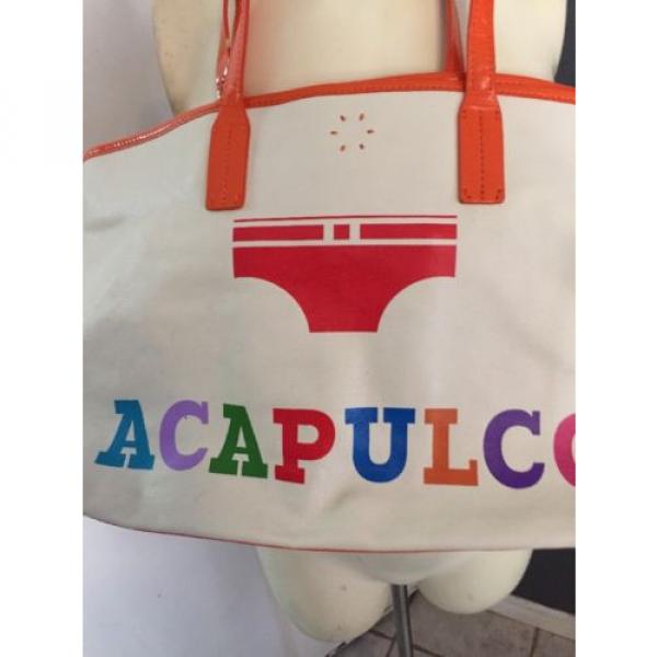Jonathan Adler Acapulco Duchess Summer Beach Bag Purse Tote Orig 198.00 #2 image