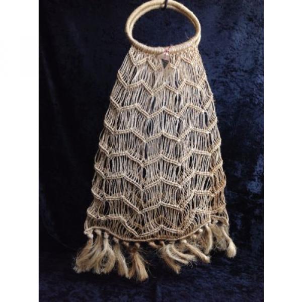 Kitschy Large Natural Woven Beach Bag Tote Purse Handmade Summer Tan Handbag #1 image