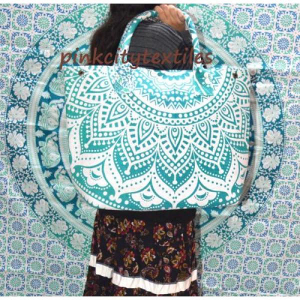 Indian Handbag Women Gypsy Bag Mandala Ombre bag Shopper Bag Carry bag Beach_bag #1 image