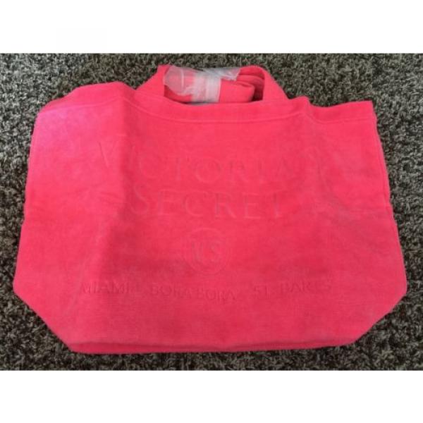 NEW Victoria&#039;s Secret Pink Special Ed. 2016 Terry Weekender Getaway Beach Bag #1 image