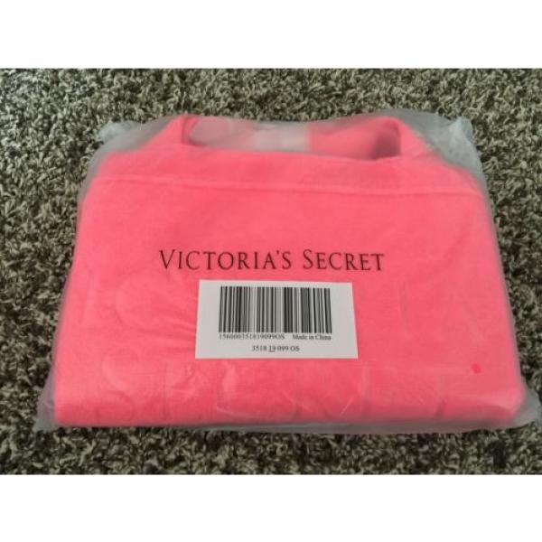 NEW Victoria&#039;s Secret Pink Special Ed. 2016 Terry Weekender Getaway Beach Bag #3 image
