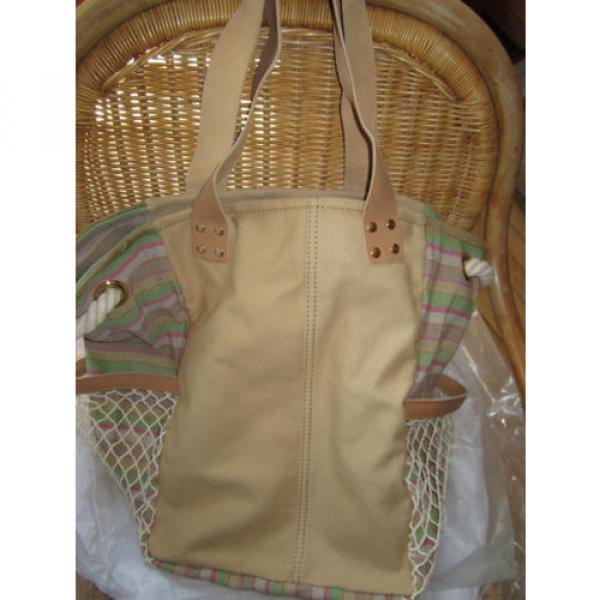 NEW UGG Bag Novelty Beach School Tote Canvas Leather #5 image