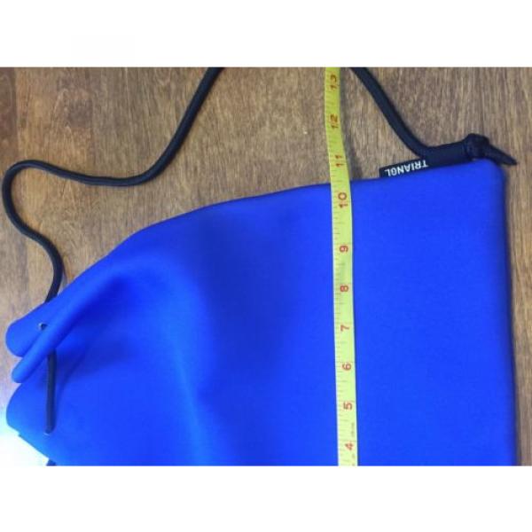 NWOT Triangl Neoprene Blue Beach Bag Backpack Suit Pouch New Water Resistant #4 image