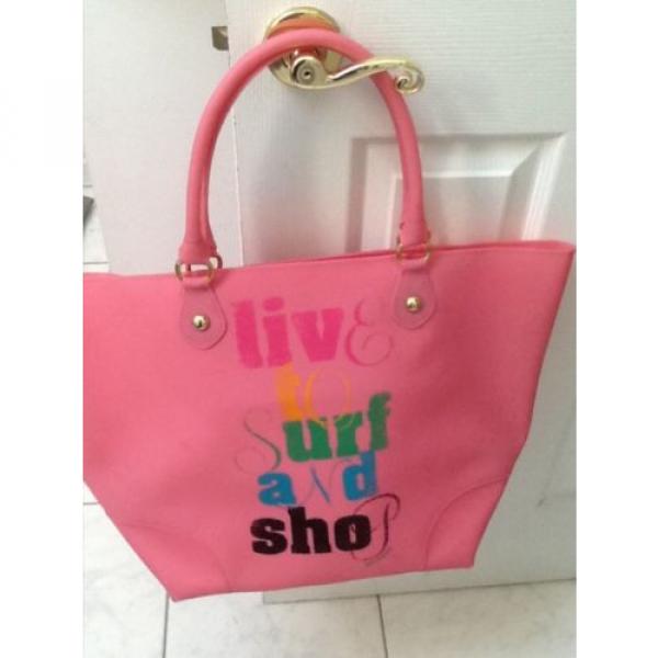 JUICY COUTURE JELLY BEACH BAG LIVE TO SURF AND SHOP #2 image